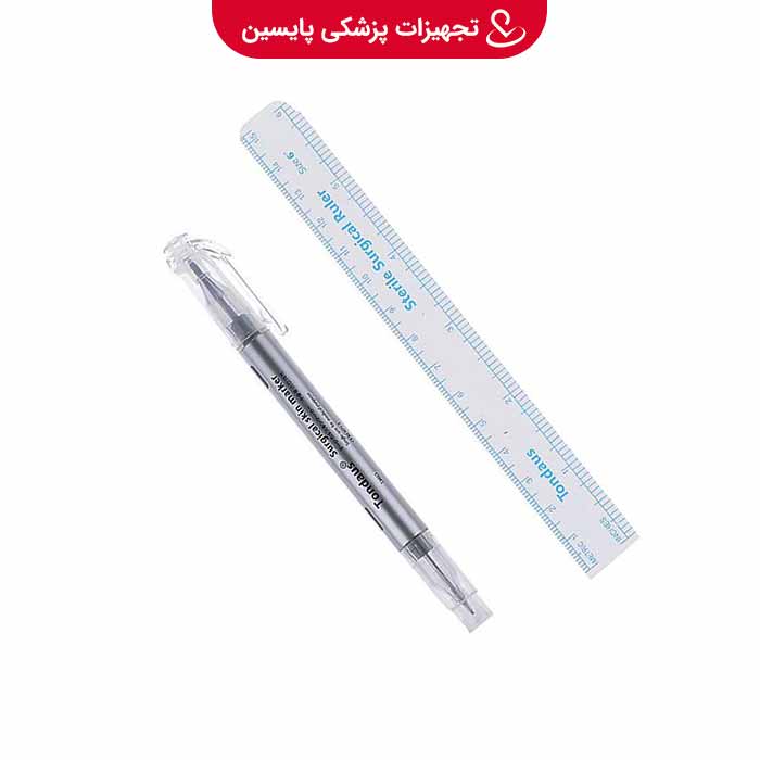 خط کش و مارکر جراحی دوسر تندوس