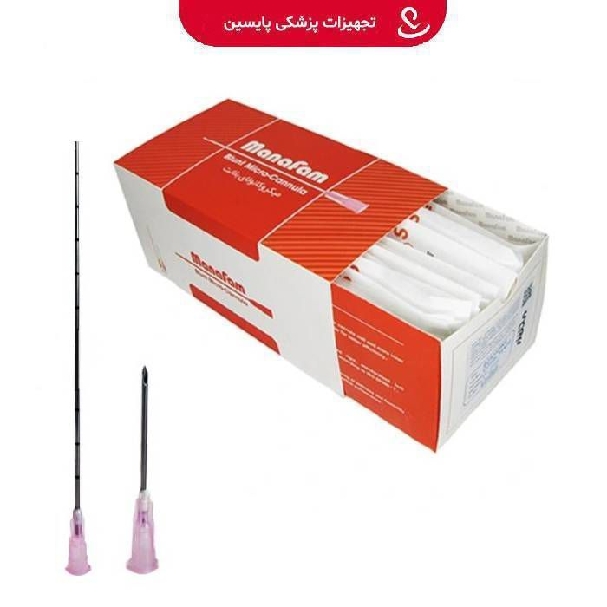 سرسوزن میکروکانولا مانافام  گیج 18 طول 110