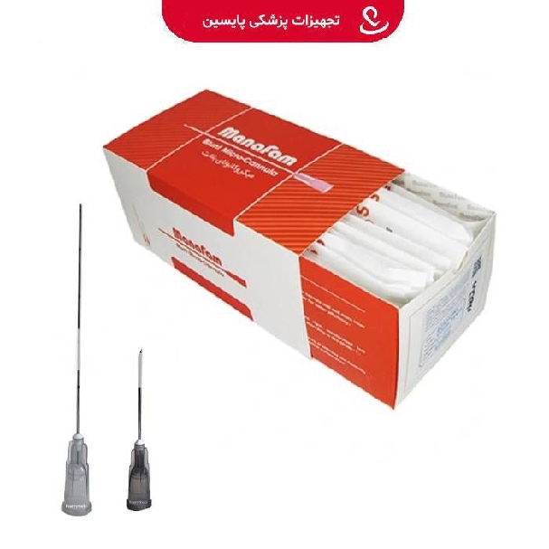 سرسوزن میکروکانولا مانافام  گیج 27 طول 50