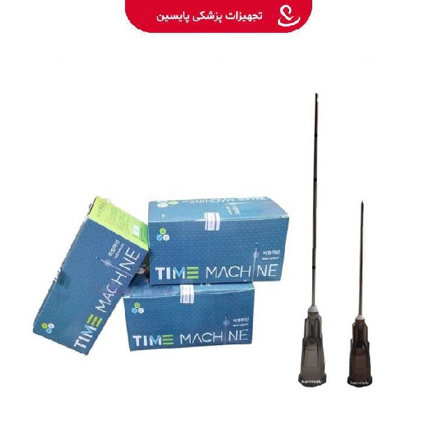 سرسوزن میکروکانولا تایم ماشین گیج 22 طول 50